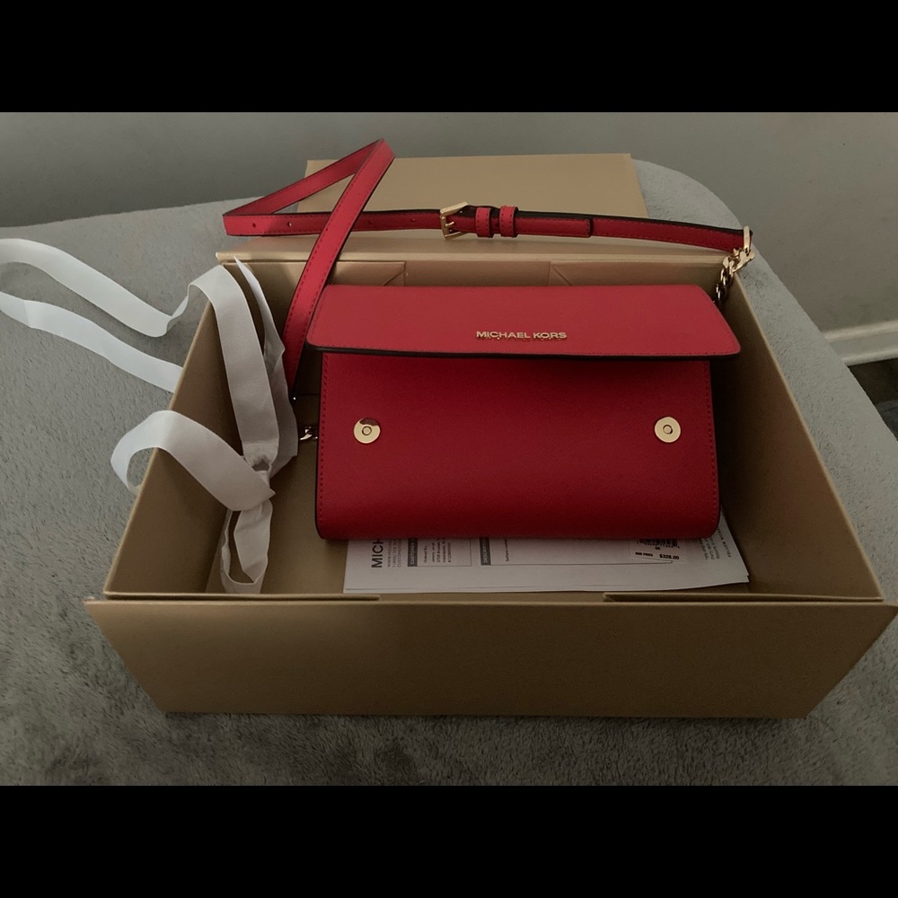 Michael Kors Saffiano leather crossbody